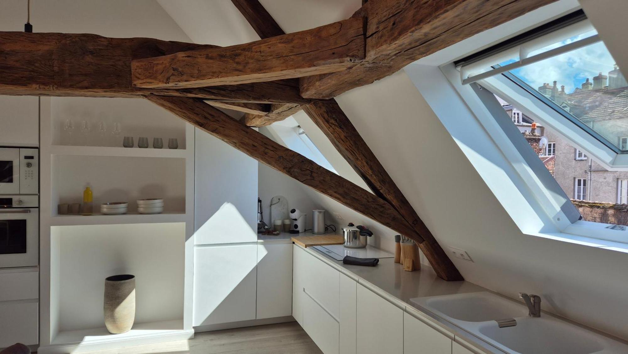 L'Arbre Voyageur Apartment Autun ภายนอก รูปภาพ